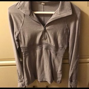 Lulu Lemon Lavender Quarter Zip